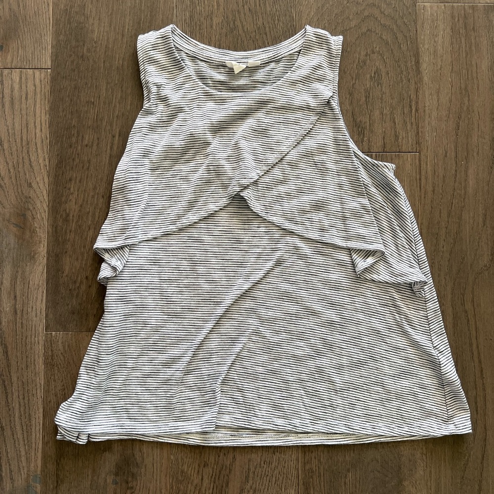 Gap Flutter Front Sleeveless Top